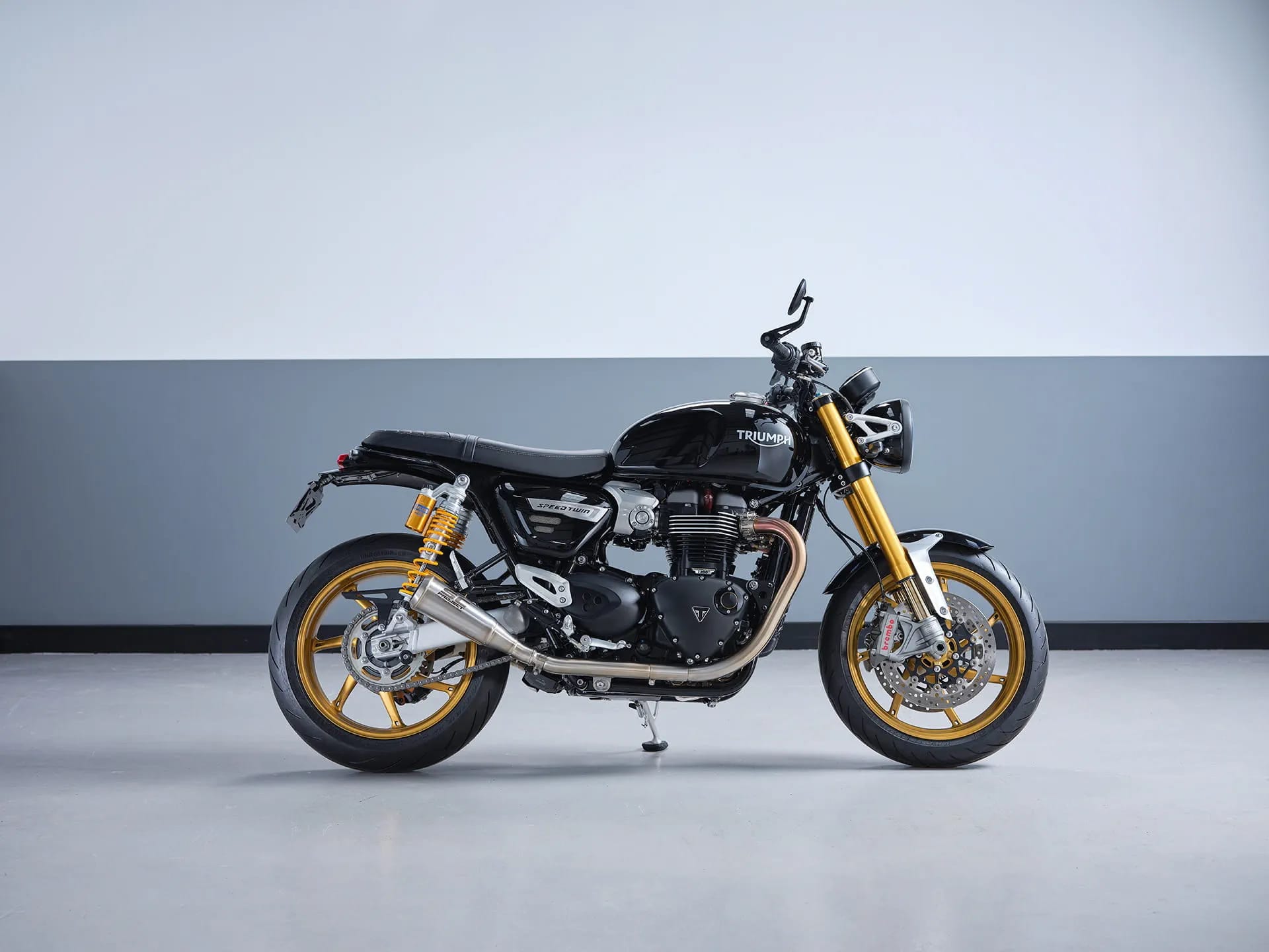 Triumph West London Bonneville Build off For the Ride